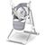 Стульчик для кормления Lionelo 2 в 1 Lionelo Niles Grey (LO-NILES GREY), изображение 4 Стульчик для кормления Lionelo 2 в 1 Lionelo Niles Grey (LO-NILES GREY), изображение 4