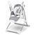 Стульчик для кормления Lionelo 2 в 1 Lionelo Niles Grey (LO-NILES GREY), изображение 5 Стульчик для кормления Lionelo 2 в 1 Lionelo Niles Grey (LO-NILES GREY), изображение 5