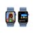 Смарт-годинник Apple Watch SE 2023 GPS 44mm Silver Aluminium Case with Winter Blue Sport Loop (MREF3QP/A), зображення 4