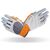 Перчатки для фитнеса MadMax MFG-850 Crazy Grey/Orange XL (MFG-850_XL) Перчатки для фитнеса MadMax MFG-850 Crazy Grey/Orange XL (MFG-850_XL)
