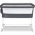 Кроватка Lionelo приставная Theo Dark Grey (LO-THEO DARK GREY), изображение 2 Кроватка Lionelo приставная Theo Dark Grey (LO-THEO DARK GREY), изображение 2