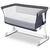 Кроватка Lionelo приставная Theo Dark Grey (LO-THEO DARK GREY), изображение 3 Кроватка Lionelo приставная Theo Dark Grey (LO-THEO DARK GREY), изображение 3