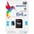 Карта памяти ADATA 64GB microSD class 10 UHS-I A1 Premier (AUSDX64GUICL10A1-RA1), изображение 5 Карта памяти ADATA 64GB microSD class 10 UHS-I A1 Premier (AUSDX64GUICL10A1-RA1), изображение 5