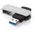 USB флеш накопитель eXceleram 16GB P2 Series Silver/Black USB 3.1 Gen 1 (EXP2U3SIB16), изображение 2 USB флеш накопитель eXceleram 16GB P2 Series Silver/Black USB 3.1 Gen 1 (EXP2U3SIB16), изображение 2