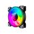 Кулер для корпуса Gamemax Dual Ring Infinity BK, изображение 3 Кулер для корпуса Gamemax Dual Ring Infinity BK, изображение 3