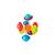 Погремушка Fat Brain Toys прорезыватель Сенсорные шары Wimzle (F136ML) Погремушка Fat Brain Toys прорезыватель Сенсорные шары Wimzle (F136ML)