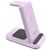 Зарядное устройство Canyon WS-304 Foldable 3in1 Wireless charger Iced Pink (CNS-WCS304IP), изображение 3 Зарядное устройство Canyon WS-304 Foldable 3in1 Wireless charger Iced Pink (CNS-WCS304IP), изображение 3