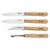 Набор ножей Opinel Les Essentiels Olive 4шт (002163), изображение 2 Набор ножей Opinel Les Essentiels Olive 4шт (002163), изображение 2