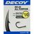Крючок Decoy KR-22 Black Nickeled 05 (12 шт/уп) (1562.02.99), изображение 2 Крючок Decoy KR-22 Black Nickeled 05 (12 шт/уп) (1562.02.99), изображение 2