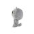 Мягкая игрушка WP Merchandise Кот Оливер 28 см серый (FWPCATOLIVER22GY0), изображение 3 Мягкая игрушка WP Merchandise Кот Оливер 28 см серый (FWPCATOLIVER22GY0), изображение 3