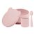 Набор детской посуды MinikOiOi BLW Set I - Pinky Pink (101070055) Набор детской посуды MinikOiOi BLW Set I - Pinky Pink (101070055)
