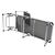 Раскладушка Bo-Camp Sun Lounger With Sunscreen 5 Positions Чорна (1304460), изображение 6 Раскладушка Bo-Camp Sun Lounger With Sunscreen 5 Positions Чорна (1304460), изображение 6