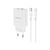 Зарядное устройство BOROFONE BA56A Lavida PD20W+QC3.0 charger (Type-C to Lightning) White (BA56ACLW), изображение 2 Зарядное устройство BOROFONE BA56A Lavida PD20W+QC3.0 charger (Type-C to Lightning) White (BA56ACLW), изображение 2