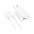 Зарядное устройство BOROFONE BA74A Aspirer single port charger set(iP) White (BA74ALW), изображение 2 Зарядное устройство BOROFONE BA74A Aspirer single port charger set(iP) White (BA74ALW), изображение 2