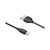Дата кабель USB 2.0 AM to Type-C 1.0m BX19 Benefit 3A Black BOROFONE (BX19CB), изображение 2 Дата кабель USB 2.0 AM to Type-C 1.0m BX19 Benefit 3A Black BOROFONE (BX19CB), изображение 2