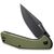 Нож Sencut Actium Blackwash Olive G10 (SA02E), изображение 4 Нож Sencut Actium Blackwash Olive G10 (SA02E), изображение 4
