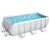 Бассейн BestWay каркасний прямокутний 412 х 201 см Сірий (BW 56457) Бассейн BestWay каркасний прямокутний 412 х 201 см Сірий (BW 56457)