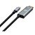 Кабель мультимедийный USB-C to DisplayPort 1.5m v1.4 8K60Hz PD 100W port Vinga (VCPVCCD1415PD), изображение 2 Кабель мультимедийный USB-C to DisplayPort 1.5m v1.4 8K60Hz PD 100W port Vinga (VCPVCCD1415PD), изображение 2