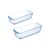 Форма для выпечки Pyrex BakeEnjoy 31 x 12 x 8 см 1.7л для хліба та кексу (836B000/8044), изображение 2 Форма для выпечки Pyrex BakeEnjoy 31 x 12 x 8 см 1.7л для хліба та кексу (836B000/8044), изображение 2
