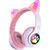 Наушники Defender FreeMotion B585 Bluetooth LED Pink (63585) Наушники Defender FreeMotion B585 Bluetooth LED Pink (63585)