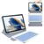 Чехол для планшета BeCover Keyboard 360° Rotatable Samsung Tab A9 Plus SM-X210/SM-X215/SM-X216 11.0" Purple (710334), изображение 5 Чехол для планшета BeCover Keyboard 360° Rotatable Samsung Tab A9 Plus SM-X210/SM-X215/SM-X216 11.0" Purple (710334), изображение 5