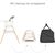 Стульчик для кормления Tutti Bambini 7 в 1 Nova белый (611010/3511), изображение 5 Стульчик для кормления Tutti Bambini 7 в 1 Nova белый (611010/3511), изображение 5