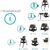 Стульчик для кормления Tutti Bambini 7 в 1 Nova черный (611010/9999), изображение 11 Стульчик для кормления Tutti Bambini 7 в 1 Nova черный (611010/9999), изображение 11