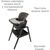 Стульчик для кормления Tutti Bambini 7 в 1 Nova черный (611010/9999), изображение 3 Стульчик для кормления Tutti Bambini 7 в 1 Nova черный (611010/9999), изображение 3