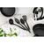 Кухонный набор Ardesto Gemini Gourmet 4 шт Black (AR3804GG), изображение 3 Кухонный набор Ardesto Gemini Gourmet 4 шт Black (AR3804GG), изображение 3