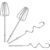 Миксер Sencor SHM5400WH, изображение 8 Миксер Sencor SHM5400WH, изображение 8