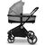 Коляска Lionelo 3 в 1 Mika Grey Stone (LO-MIKA 3IN1 GREY STONE), изображение 9 Коляска Lionelo 3 в 1 Mika Grey Stone (LO-MIKA 3IN1 GREY STONE), изображение 9