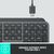 Клавиатура Logitech MX Keys Advanced for Business Wireless Illuminated UA Graphite (920-010251), изображение 12 Клавиатура Logitech MX Keys Advanced for Business Wireless Illuminated UA Graphite (920-010251), изображение 12