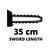 Цепная пила Einhell GC-EC 1935, 1900 Вт, 35 см, 4.66 кг (4501220), изображение 8
