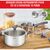 Набор посуды Tefal Daily Cook 8 предметов (G712S855), изображение 3 Набор посуды Tefal Daily Cook 8 предметов (G712S855), изображение 3