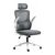 Офисное кресло GT Racer X-5728 White/Gray, изображение 2 Офисное кресло GT Racer X-5728 White/Gray, изображение 2