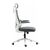 Офисное кресло GT Racer X-5728 White/Gray, изображение 4 Офисное кресло GT Racer X-5728 White/Gray, изображение 4