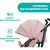 Коляска Chicco Liteway 4 Розовая (79892.20), изображение 4 Коляска Chicco Liteway 4 Розовая (79892.20), изображение 4