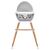 Стульчик для кормления Kinderkraft 2 в 1 Fini Gray (5902533902903), изображение 4 Стульчик для кормления Kinderkraft 2 в 1 Fini Gray (5902533902903), изображение 4