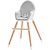 Стульчик для кормления Kinderkraft 2 в 1 Fini Gray (5902533902903), изображение 5 Стульчик для кормления Kinderkraft 2 в 1 Fini Gray (5902533902903), изображение 5