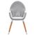 Стульчик для кормления Kinderkraft 2 в 1 Fini Gray (5902533902903), изображение 8 Стульчик для кормления Kinderkraft 2 в 1 Fini Gray (5902533902903), изображение 8