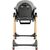 Стульчик для кормления Peg-Perego Prima Pappa Follow Me Amblance Ice премиум Серый (IH01000002BL73), изображение 3 Стульчик для кормления Peg-Perego Prima Pappa Follow Me Amblance Ice премиум Серый (IH01000002BL73), изображение 3