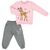 Набір дитячого одягу Breeze с олененком (11449-80G-pink) Набір дитячого одягу Breeze с олененком (11449-80G-pink)
