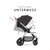 Коляска Hauck Uptown Melange Black (14827-3), изображение 3 Коляска Hauck Uptown Melange Black (14827-3), изображение 3