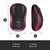 Мышка Logitech M185 red (910-002240), изображение 9 Мышка Logitech M185 red (910-002240), изображение 9