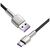Дата кабель USB 3.1 AM to Type-C 0.25m CAKF 6.0A 66W Cafule Series Metal Data Cable Black Baseus (CAKF000001), зображення 3 Дата кабель USB 3.1 AM to Type-C 0.25m CAKF 6.0A 66W Cafule Series Metal Data Cable Black Baseus (CAKF000001), зображення 3
