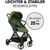 Коляска Hauck Travel N Care Plus Green (16027-5), изображение 4 Коляска Hauck Travel N Care Plus Green (16027-5), изображение 4