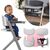 Стульчик для кормления Kinderkraft Igee Cloudy Grey (5902533919062), изображение 9 Стульчик для кормления Kinderkraft Igee Cloudy Grey (5902533919062), изображение 9
