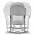 Кроватка Kinderkraft качели Lovi Grey 3 в 1 (5902533913503), изображение 5 Кроватка Kinderkraft качели Lovi Grey 3 в 1 (5902533913503), изображение 5