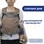 Рюкзак-переноска Chicco Skin Fit, бежевый (87032.77), изображение 3 Рюкзак-переноска Chicco Skin Fit, бежевый (87032.77), изображение 3