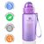 Бутылка для воды Casno 400 мл MX-5028 More Love Фіолетова з соломинкою (MX-5028_Violet), изображение 7 Бутылка для воды Casno 400 мл MX-5028 More Love Фіолетова з соломинкою (MX-5028_Violet), изображение 7